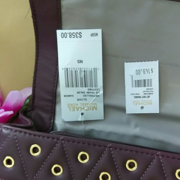 NWT Michael kors purse bag crossbody w/ wallet set - Picture 7 of 7